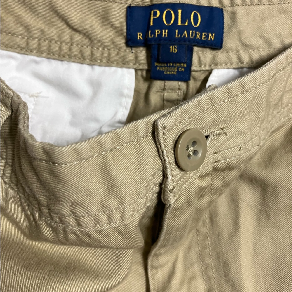 Polo khaki shorts